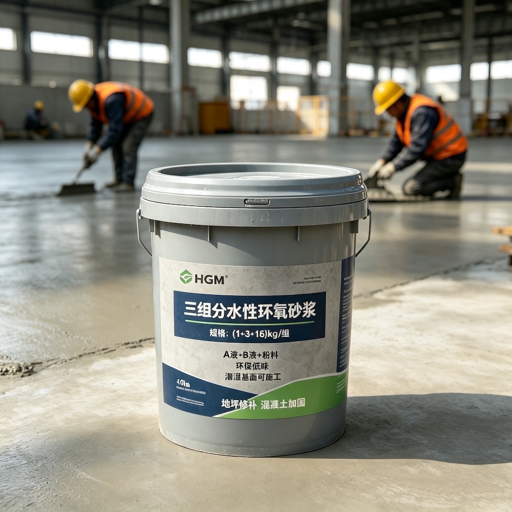 北湖三组份水性环氧砂浆